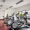 a fitness center with exercise equipment